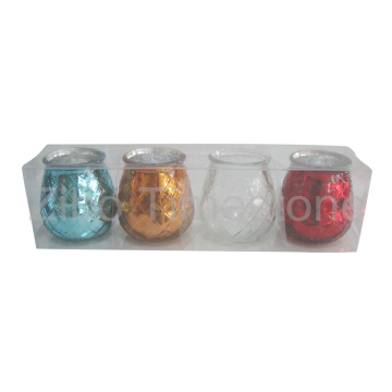 Té Luz Caja De Regalo De Artesanía De Cristal Candle Holder